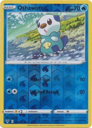 Oshawott - 033/185 - Common - Reverse Holo available at 401 Games Canada