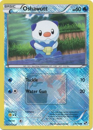 Oshawott - 27/114 - League Promo available at 401 Games Canada