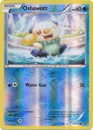 Oshawott - 30/114 - Common - Reverse Holo available at 401 Games Canada