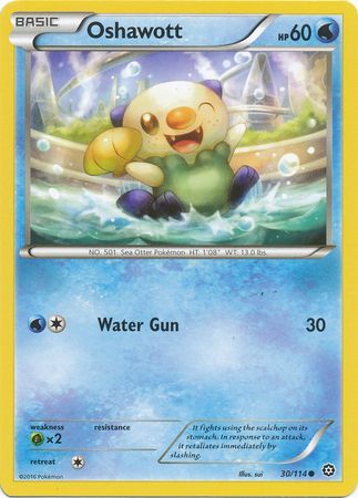 Oshawott - 30/114 - Common available at 401 Games Canada