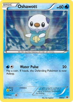 Oshawott - BW03 - Holo Promo available at 401 Games Canada