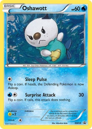 Oshawott - BW08 - Holo Promo available at 401 Games Canada