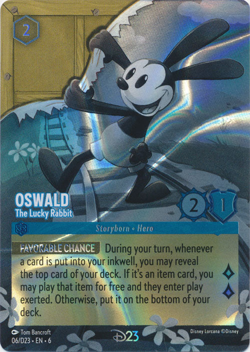 Oswald (The Lucky Rabbit) - 6 - Promo (Foil)
