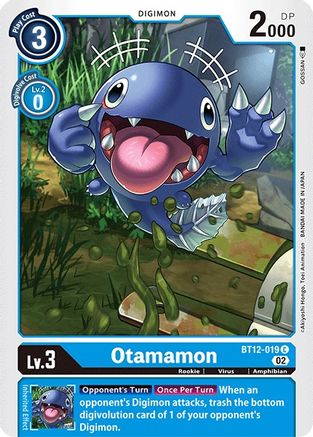 Otamamon - BT12-019 - Common available at 401 Games Canada