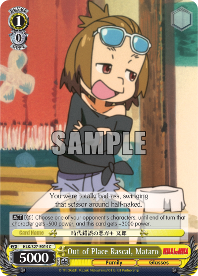 Out of Place Rascal, Mataro - KLK/S27-E014 - Common available at 401 Games Canada