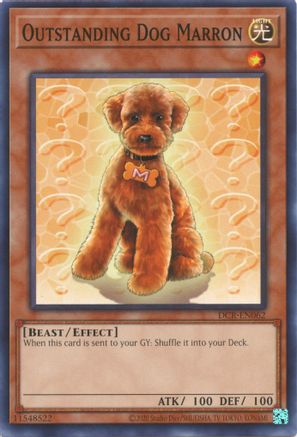 Outstanding Dog Marron - DCR-EN062 - Common - Unlimited Worldwide available at 401 Games Canada