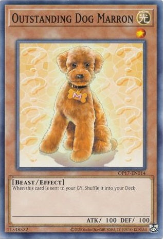 Outstanding Dog Marron - OP17-EN014 - Common available at 401 Games Canada