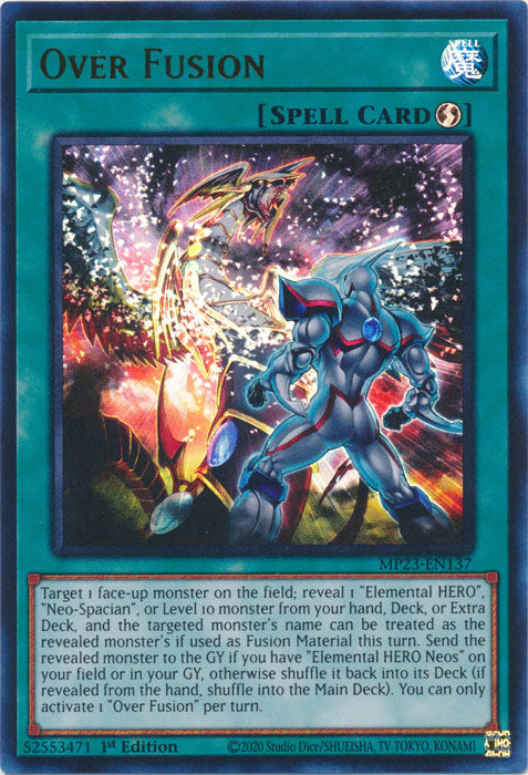 Over Fusion - MP23-EN137 - Ultra Rare - 1st Edition available at 401 Games Canada
