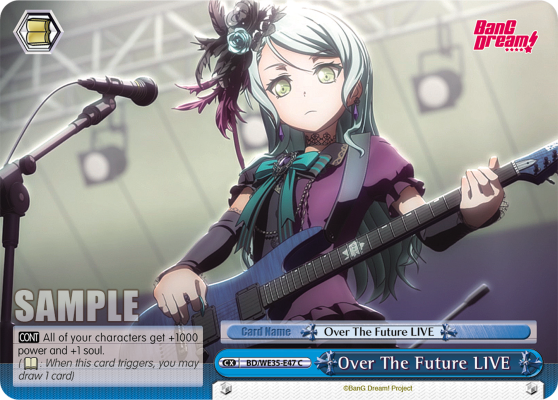 Over The Future LIVE - BD-WE35-E47 - Common (Parallel Foil) available at 401 Games Canada