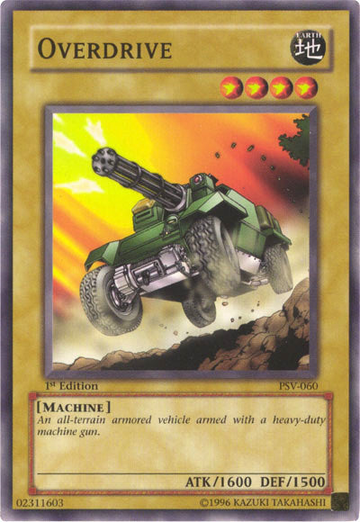 Overdrive - PSV-060 - Common - 1st Edition available at 401 Games Canada