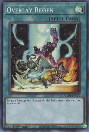 Overlay Regen - AMDE-EN056 - Super Rare - 1st Edition available at 401 Games Canada