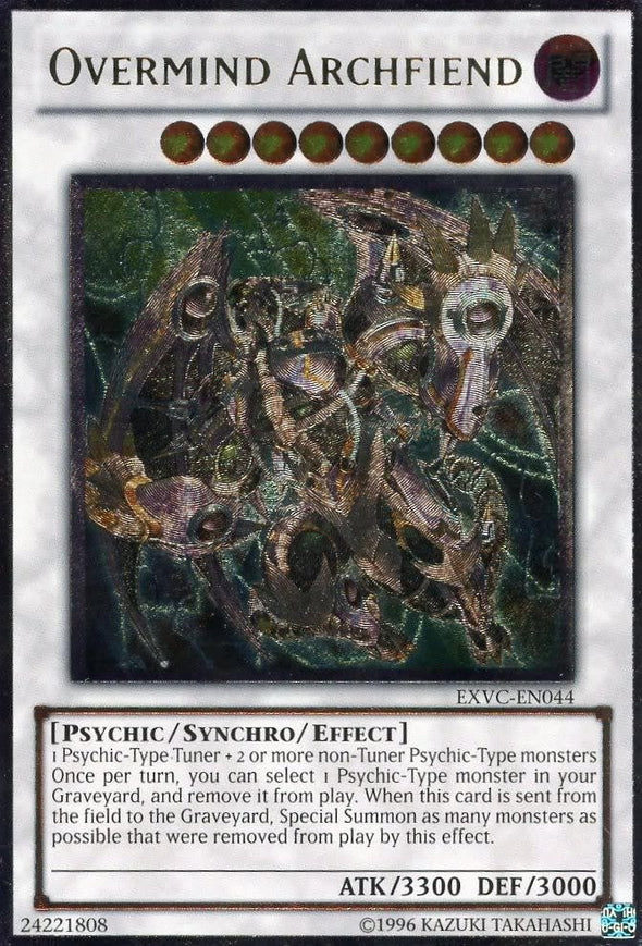 Overmind Archfiend - EXVC-EN044 - Ultimate Rare - Unlimited available at 401 Games Canada