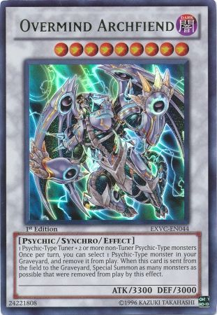 Overmind Archfiend - EXVC-EN044 - Ultra Rare - 1st Edition available at 401 Games Canada