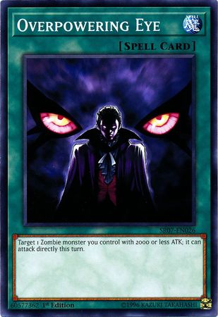 Overpowering Eye - SR07-EN026 - Common - 1st Edition available at 401 Games Canada
