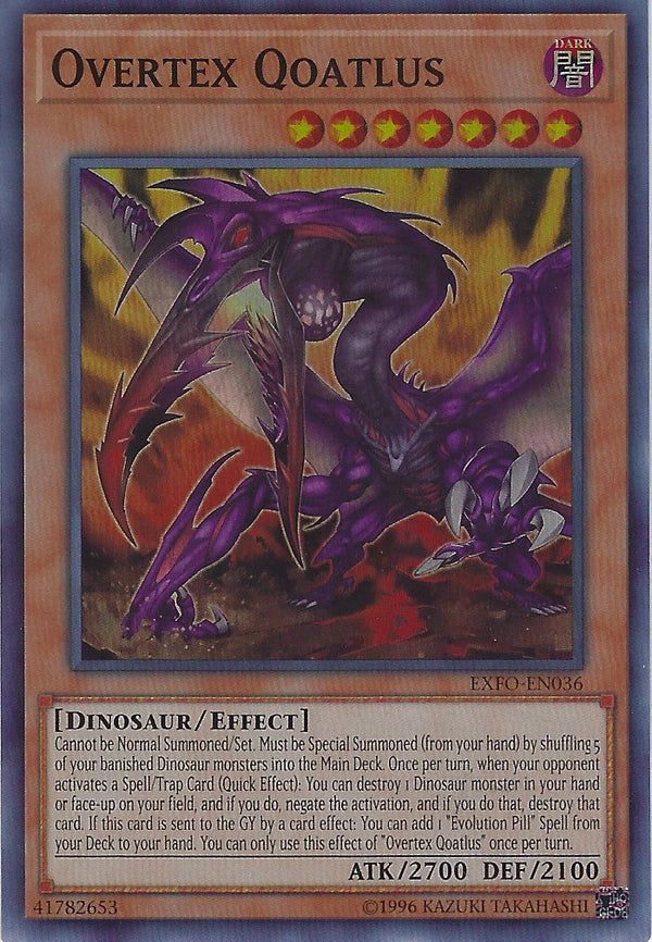 Overtex Qoatlus - EXFO-EN036 - Super Rare - Unlimited available at 401 Games Canada