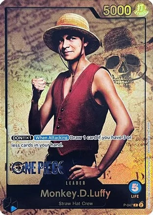 Monkey.D.Luffy (047) (Premium Card Collection -Live Action Edition-) - P-047 - Promo
