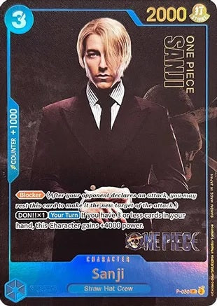 Sanji (Premium Card Collection -Live Action Edition-) - P-050 - Promo