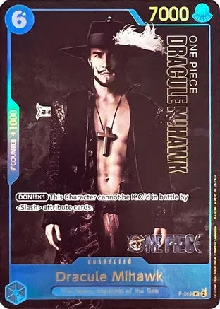 Dracule Mihawk (Premium Card Collection -Live Action Edition-) - P-052 - Promo