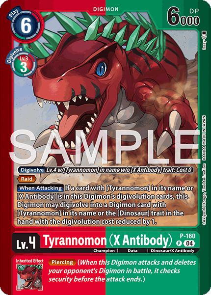 Tyrannomon (X Antibody) - P-160 - Promo