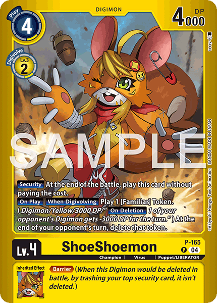 ShoeShoemon - P-165 - Promo