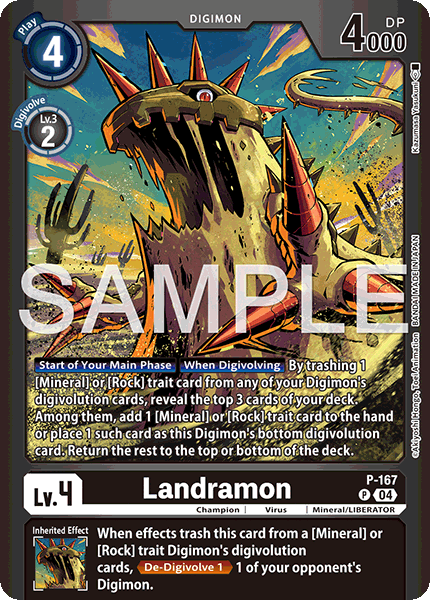 Landramon - P-167 - Promo