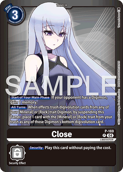 Close - P-169 - Promo