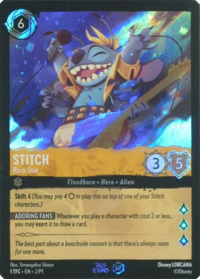 Stitch (Rock Star) - 2 - Promo (Foil)