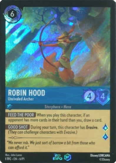 Robin Hood (Unrivaled Archer) - 6 - Promo (Foil)