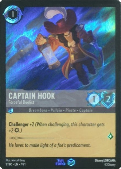 Captain Hook (Forceful Duelist) - 7 - Promo (Foil)