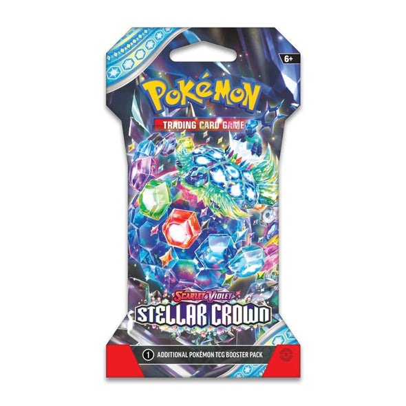 Pokemon - Scarlet and Violet - Stellar Crown - Sleeved Booster Pack