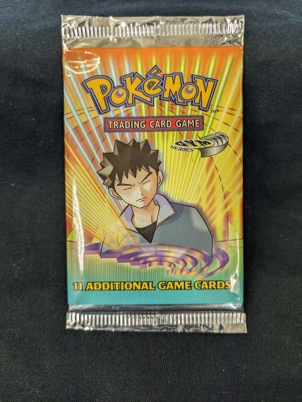 401 Games Canada - Pokemon Gym Heroes Unlimited Booster Pack 401 Games Canada - Pokemon Gym Heroes Unlimited Booster Pack