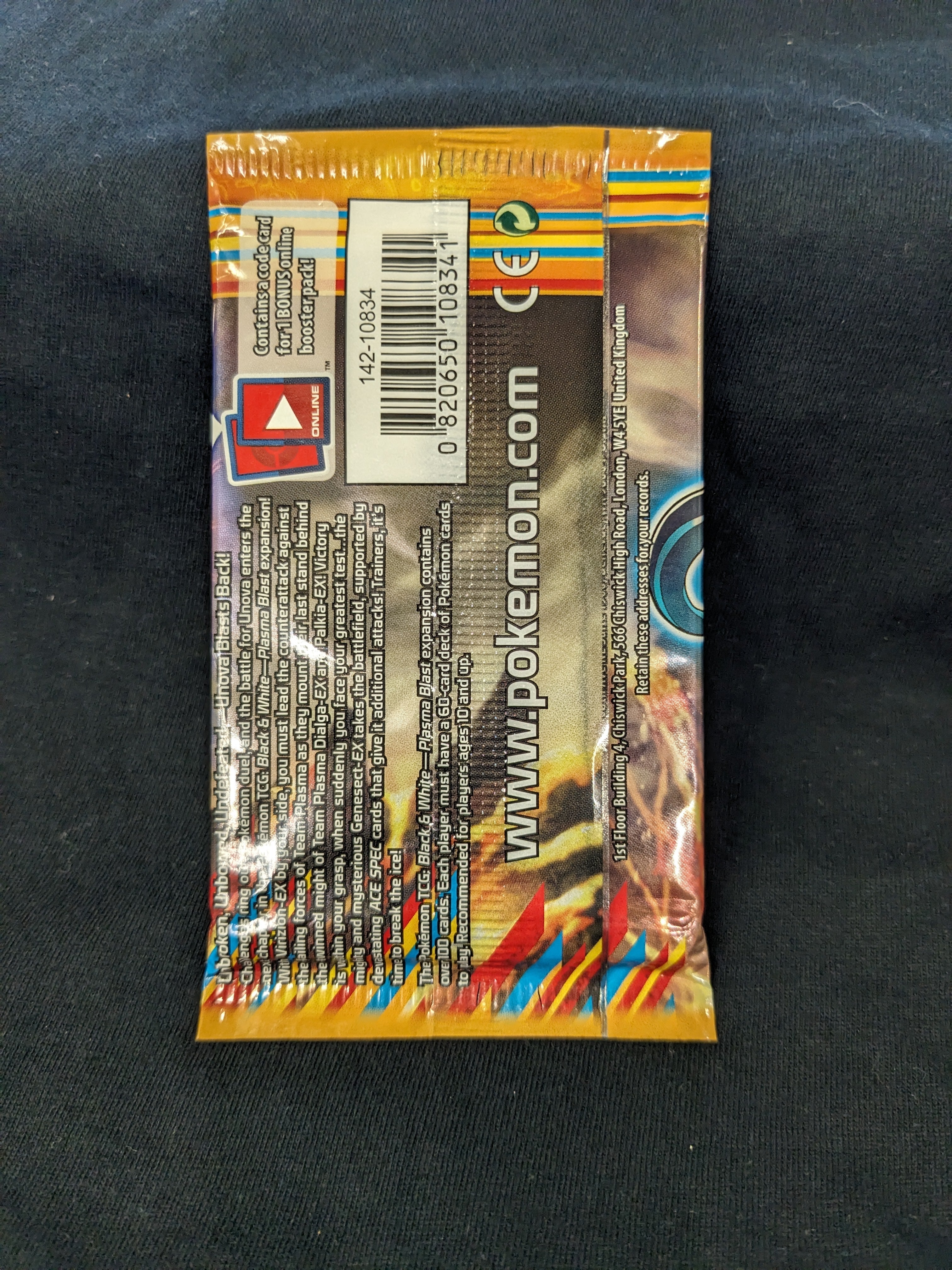 pokemon black and white plasma blast booster box 401 Games Canada