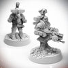 Starfinder Miniatures - Dwarf Soldier