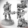 Starfinder Miniatures - Half-Orc Soldier