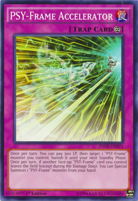 PSY-Frame Accelerator - INOV-EN074 - Common - 1st Edition available at 401 Games Canada
