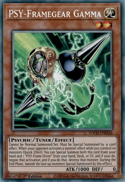 PSY-Framegear Gamma - TOCH-EN036 - Collector's Rare - 1st Edition available at 401 Games Canada