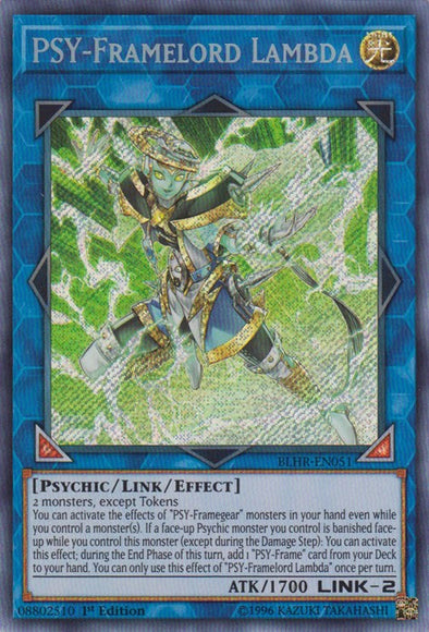 PSY-Framelord Lambda - BLHR-EN051 - Secret Rare - 1st Edition available at 401 Games Canada