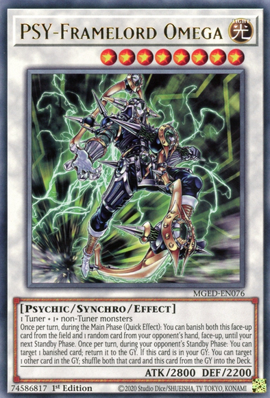 PSY-Framelord Omega - MGED-EN076 - Rare - 1st Edition available at 401 Games Canada