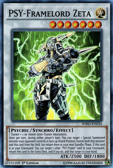 PSY-Framelord Zeta - HSRD-EN034 - Super Rare - 1st Edition available at 401 Games Canada