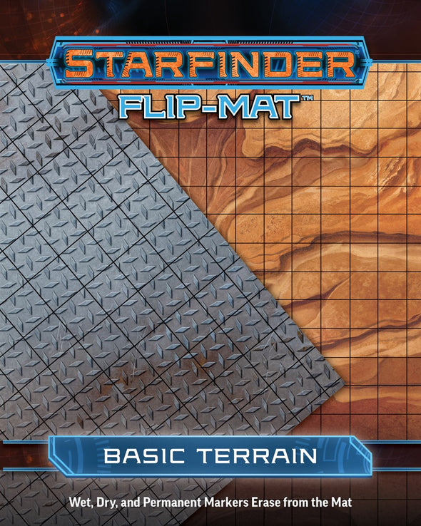 Starfinder - Flip Mat - Basic Terrain