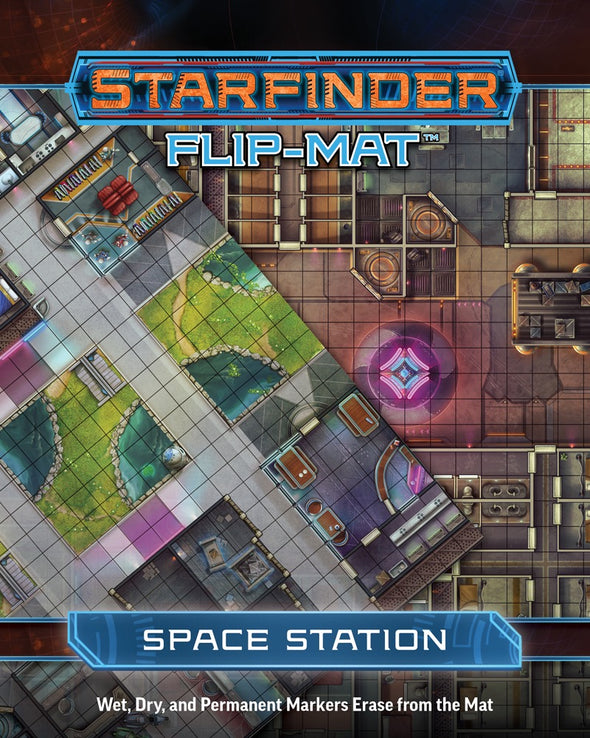 Starfinder - Flip Mat - Space Station