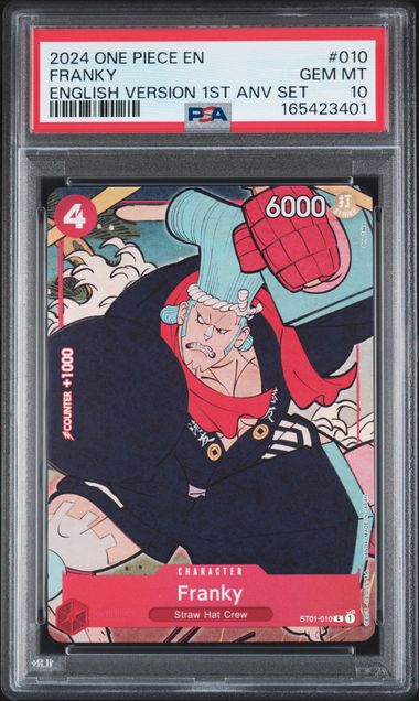 Franky - English Version 1st Anniversary Set - GEM MINT 10