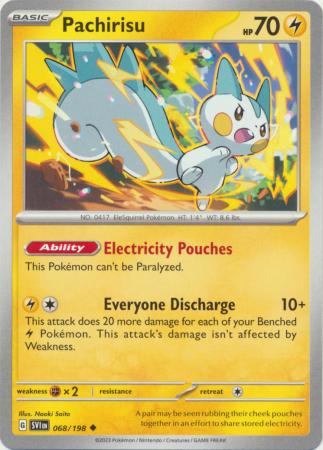 Pachirisu - 068/198 - Uncommon available at 401 Games Canada