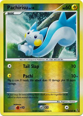 Pachirisu - 118/147 - Common - Reverse Holo available at 401 Games Canada