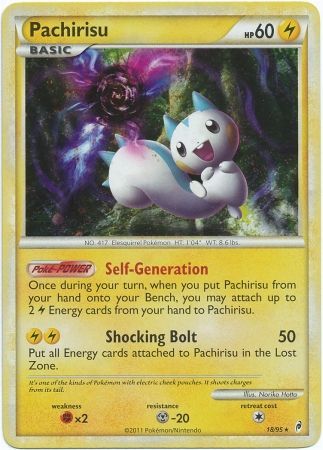 Pachirisu - 18/95 - Holo Rare available at 401 Games Canada