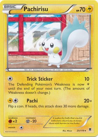 Pachirisu - 25/119 - Rare available at 401 Games Canada