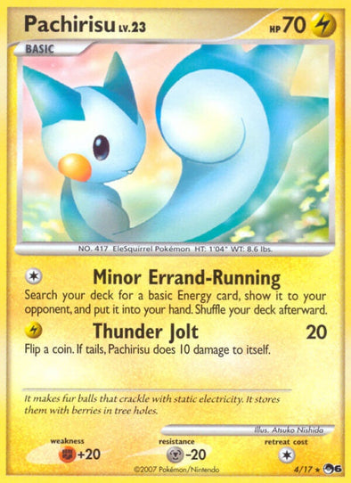 Pachirisu - 4/17 - Rare available at 401 Games Canada