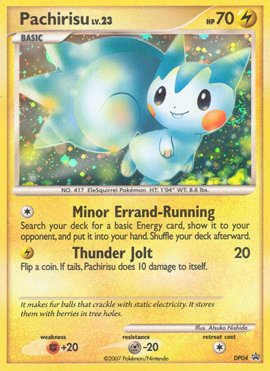 Pachirisu - DP04 - Holo Promo available at 401 Games Canada