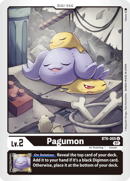 Pagumon - BT6-005 - Uncommon available at 401 Games Canada