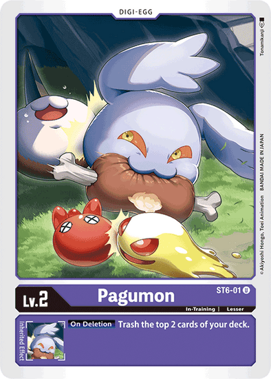 Pagumon - ST6-01 - Uncommon available at 401 Games Canada